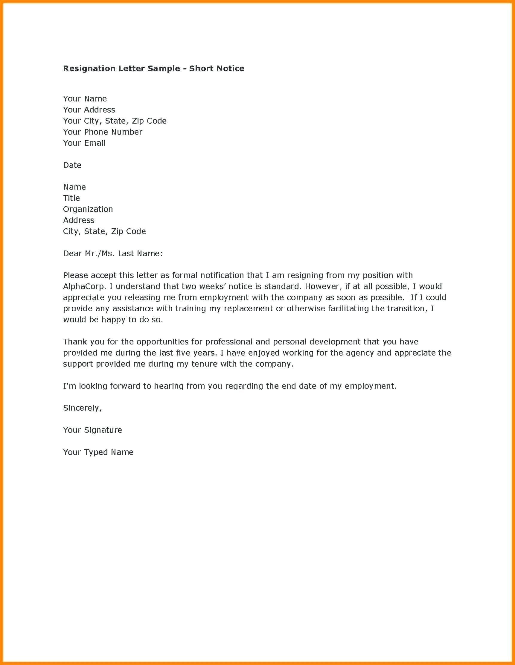 Pin On Resignation Letter Pertaining To 2 Weeks Notice Template Word