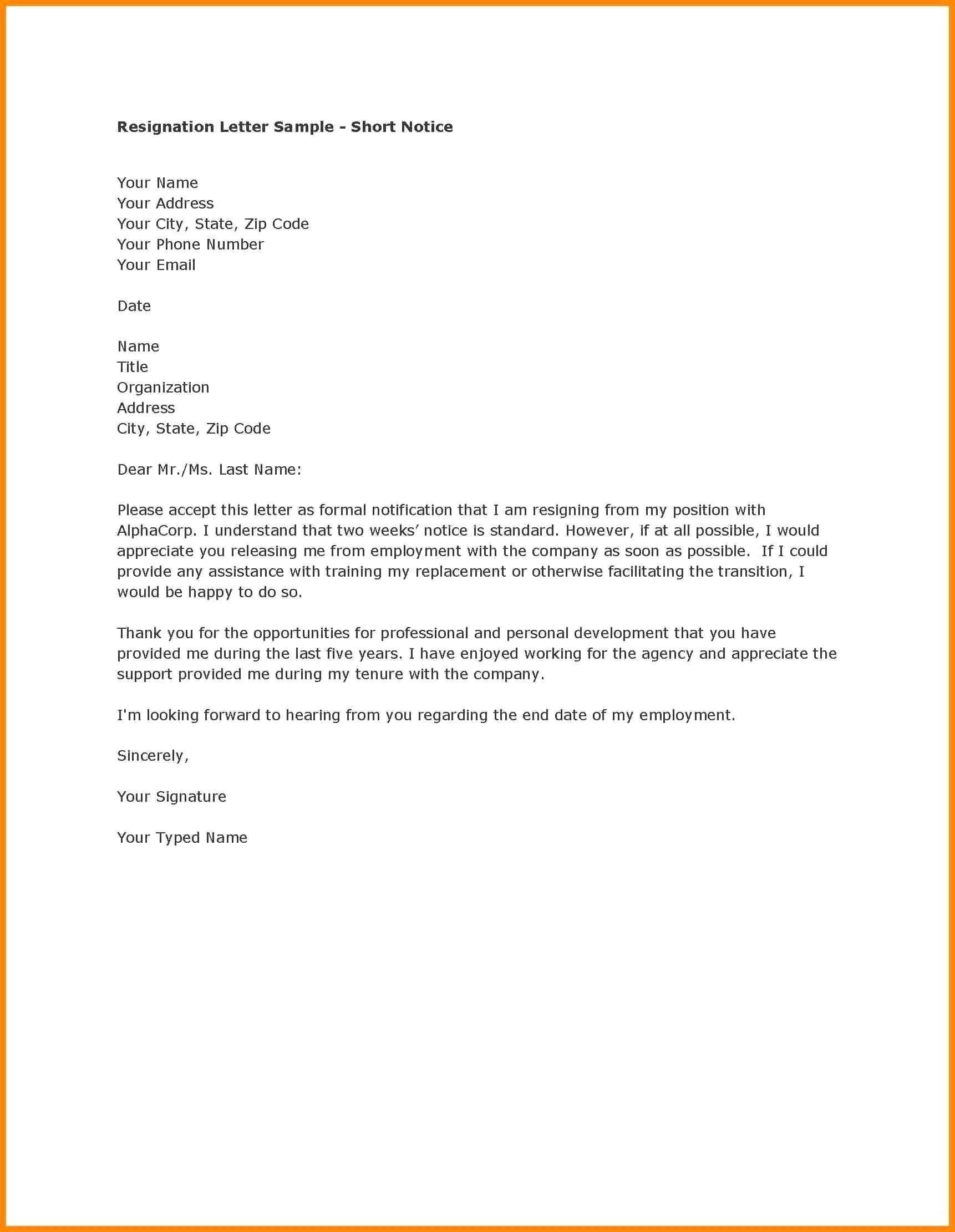 Pin On Resignation Letter Pertaining To 2 Weeks Notice Template Word