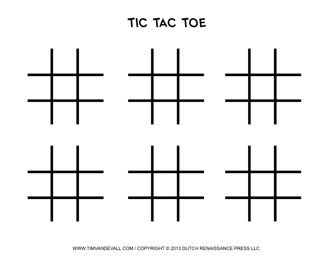 Pin On Tic Tac Toe Game Printables Intended For Tic Tac Toe Template Word