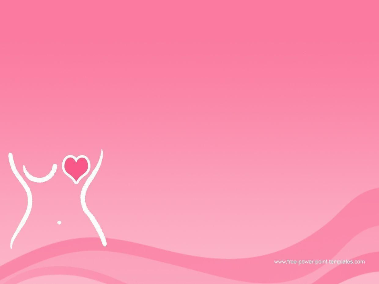 Pin On Tickled Pink For Free Breast Cancer Powerpoint Templates
