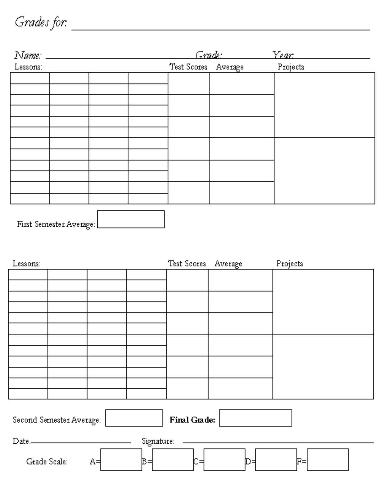 Pinbecky Crossett On Children #10 | Report Card Template For Homeschool Report Card Template