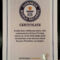 Pinbrad Byers On Brad Byers World Record Certificates Throughout Guinness World Record Certificate Template