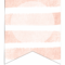 Pink Stripes Blank Banner Template – Shadow, Transparent Png With Free Blank Banner Templates
