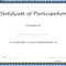 Pinmahammad Muradov On Download | Certificate Of In Certificate Of Participation Template Pdf