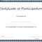 Pinmahammad Muradov On Download | Certificate Of In Certificate Of Participation Template Pdf