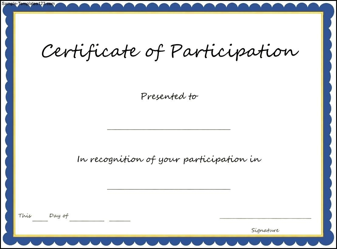 Pinmahammad Muradov On Download | Certificate Of Regarding Templates For Certificates Of Participation