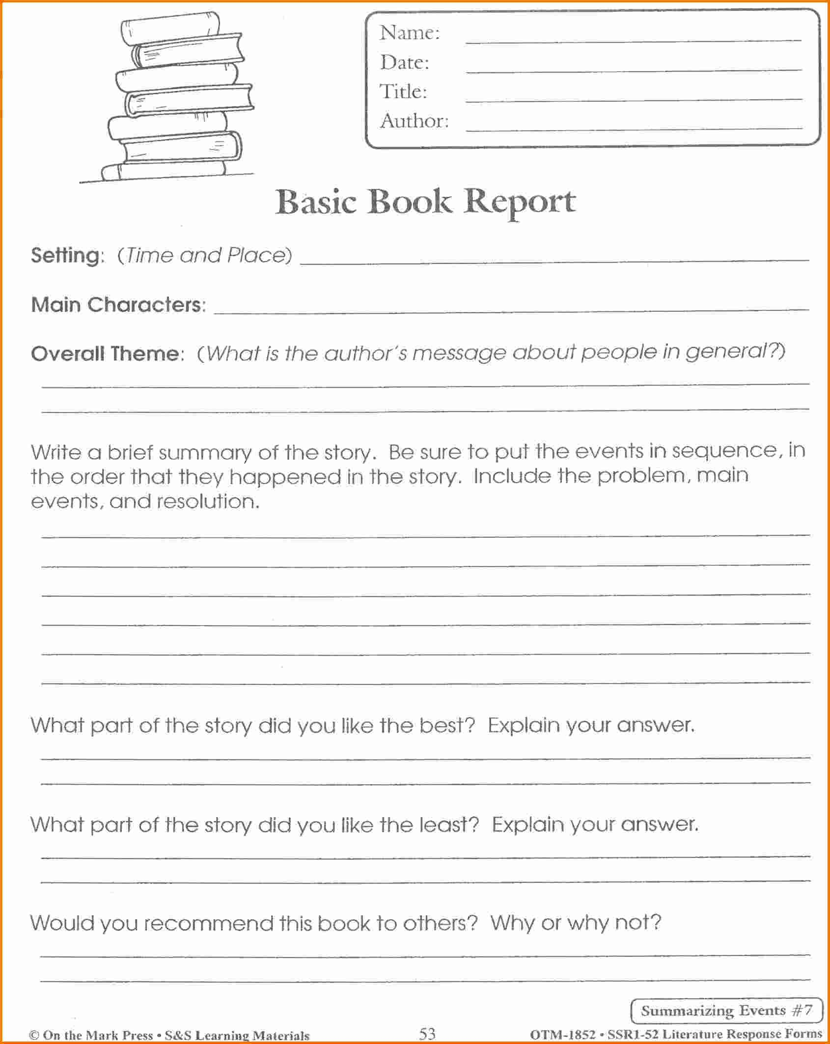 Pinmarcus Tong On Book | Book Report Templates, Book Throughout Book Report Template 5Th Grade