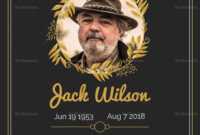 Pino Free Jay On Celebration Of Life | Funeral in Funeral Invitation Card Template