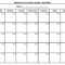 Pinstacy Tangren On Work | Printable Blank Calendar Throughout Month At A Glance Blank Calendar Template