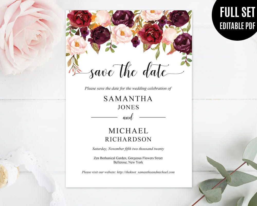 Pinvioleta Pironkova On Wedding Invitations | Save The Within Save The Date Powerpoint Template