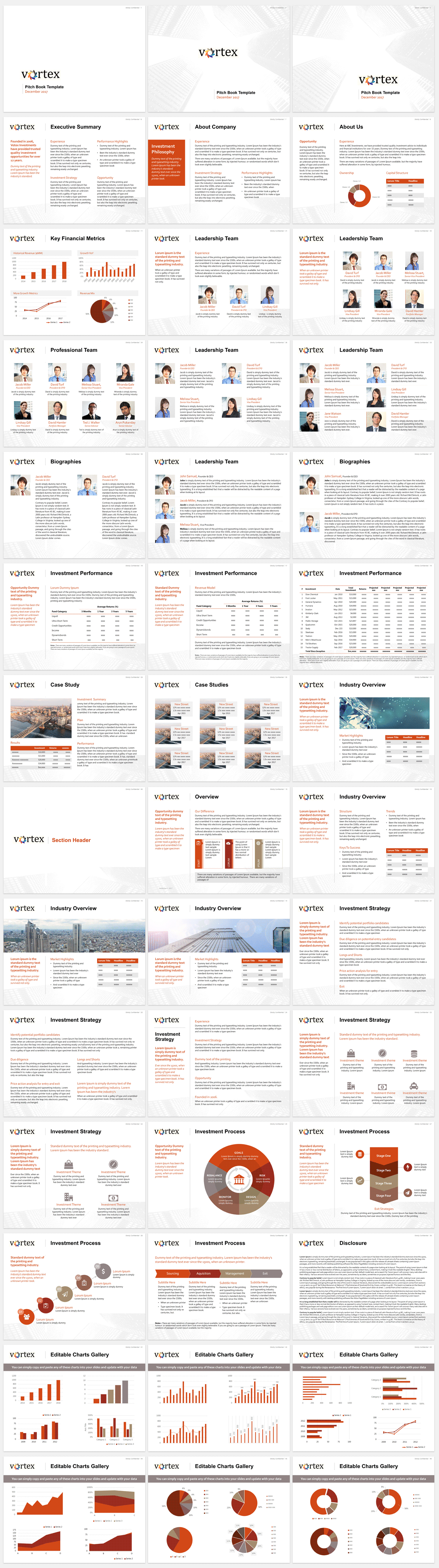 Pitch Book Template Example For Investment Banking Pitch In Powerpoint Pitch Book Template