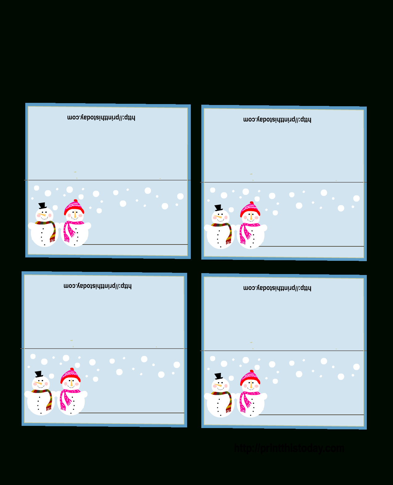 Place Card Template 6 Per Sheet Clipart Images Gallery For Pertaining To Free Place Card Templates 6 Per Page
