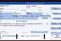 Plane Ticket Template Word Copy Awesome  | Printables pertaining to Plane Ticket Template Word