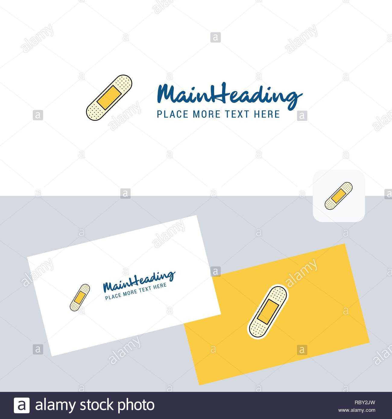 Plaster Vector Logotype With Business Card Template. Elegant Within Plastering Business Cards Templates