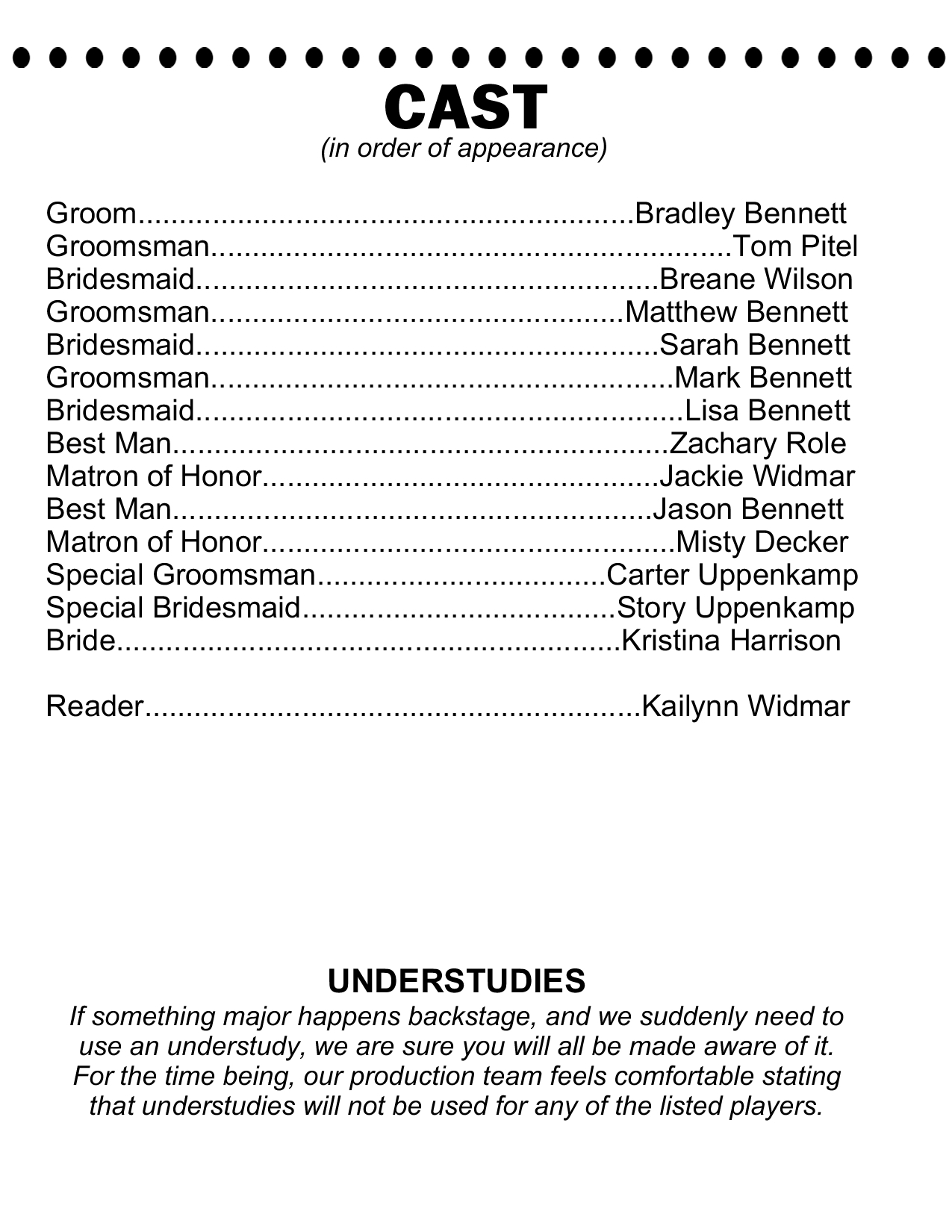 Playbill Template Pages | Paspas With Playbill Template Word