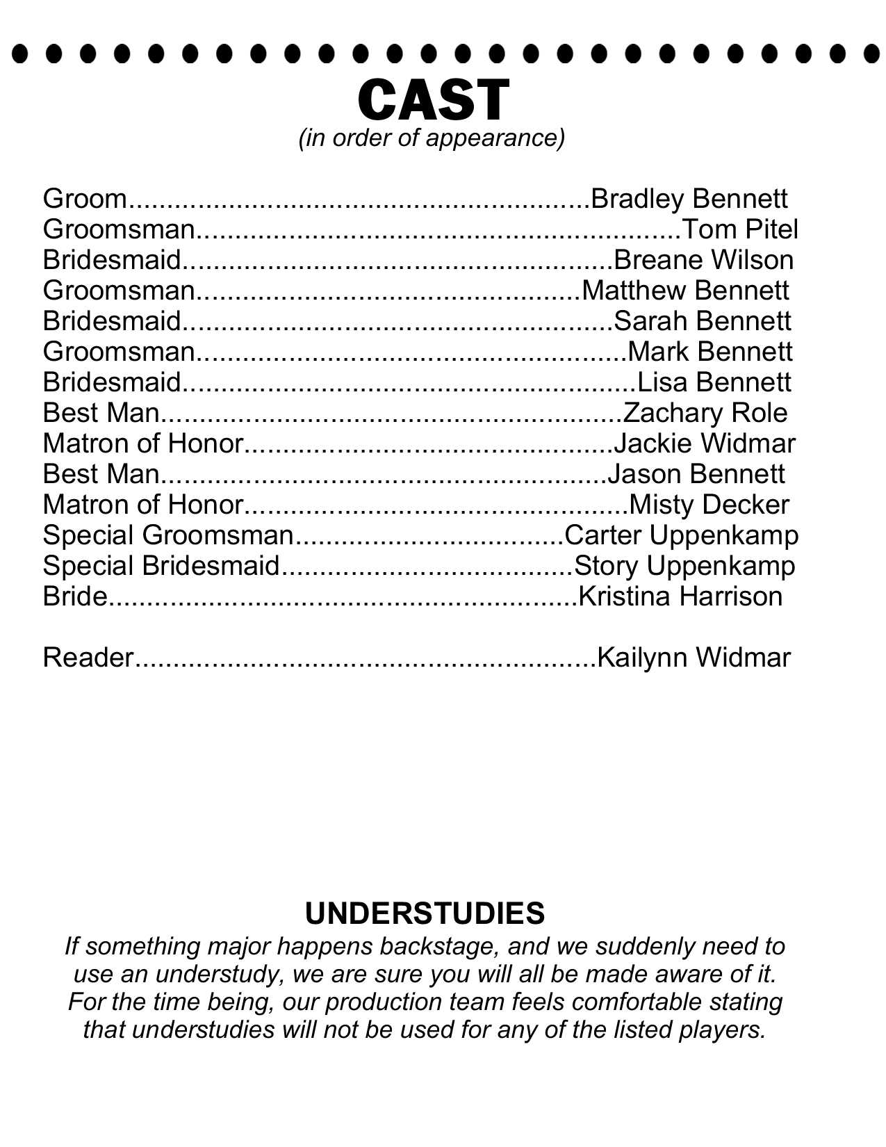 Playbill Template Pages | Paspas With Playbill Template Word