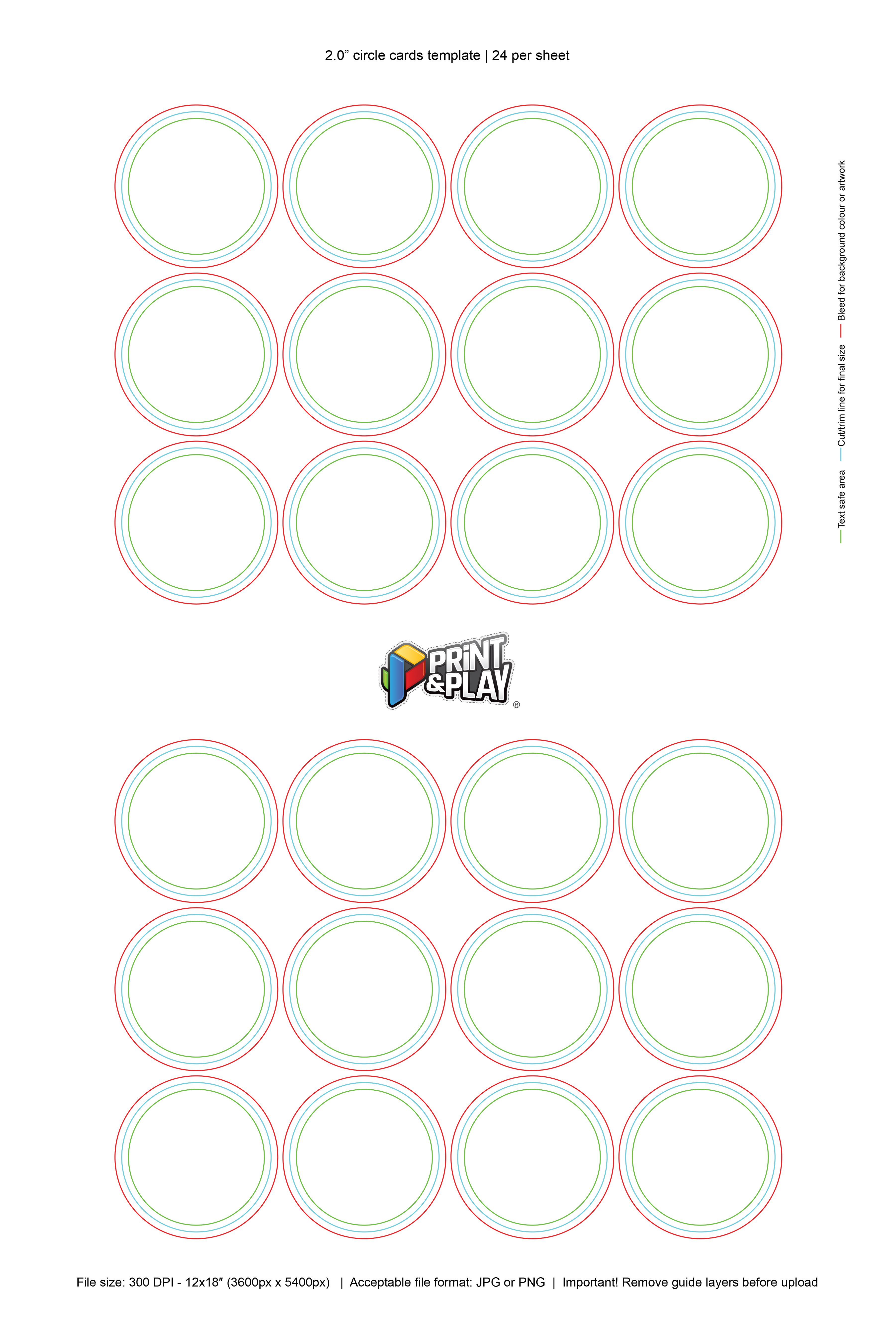 Playing Cards : Formatting & Templates – Print & Play With Template For Game Cards
