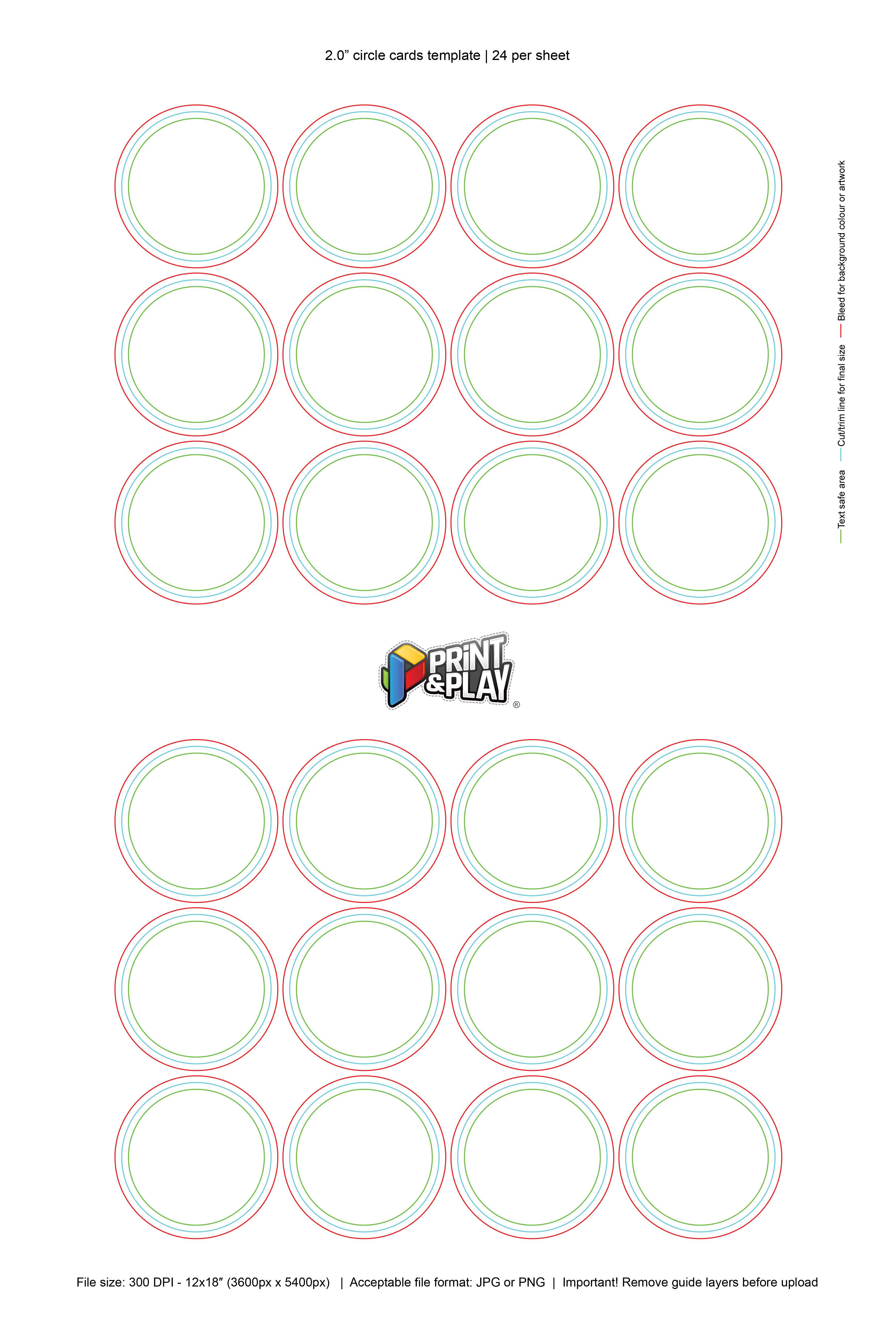 Playing Cards : Formatting & Templates – Print & Play With Template For Game Cards