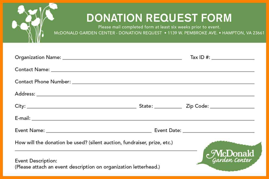 Pledge Cards Template Fundraising Card Certificate Images With Donation Card Template Free