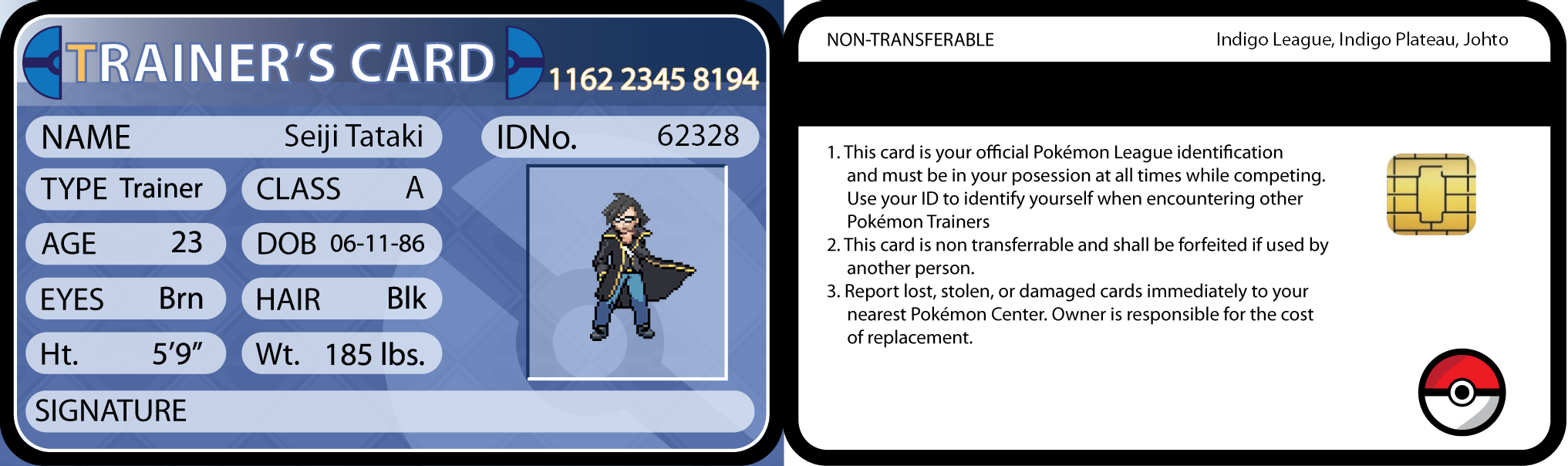 Pokemon Trainer Cardseijitataki On Deviantart Throughout Pokemon Trainer Card Template