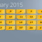 Powerpoint Calendar: The Perfect Start For 2015 Intended For Powerpoint Calendar Template 2015