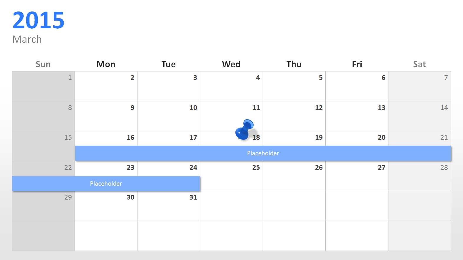 Powerpoint Calendar: The Perfect Start For 2015 Pertaining To Powerpoint Calendar Template 2015