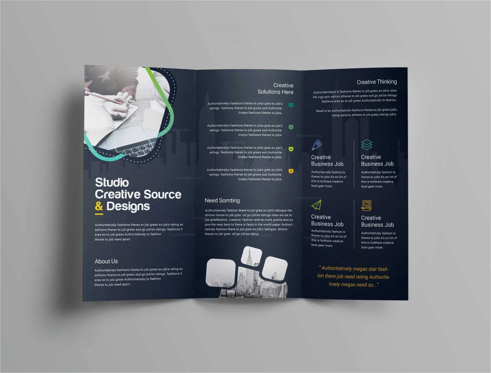 Powerpoint Flyer Templates Free Ppt Layout Microsoft Real Within Engineering Brochure Templates Free Download