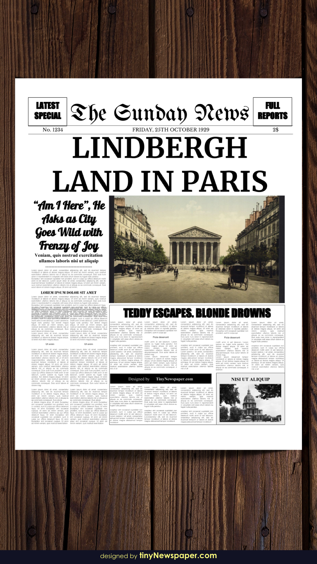 Powerpoint Newspaper Template Inside Newspaper Template For Powerpoint