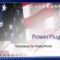Powerpoint Template: American Flag Patriotic On Faded For Patriotic Powerpoint Template