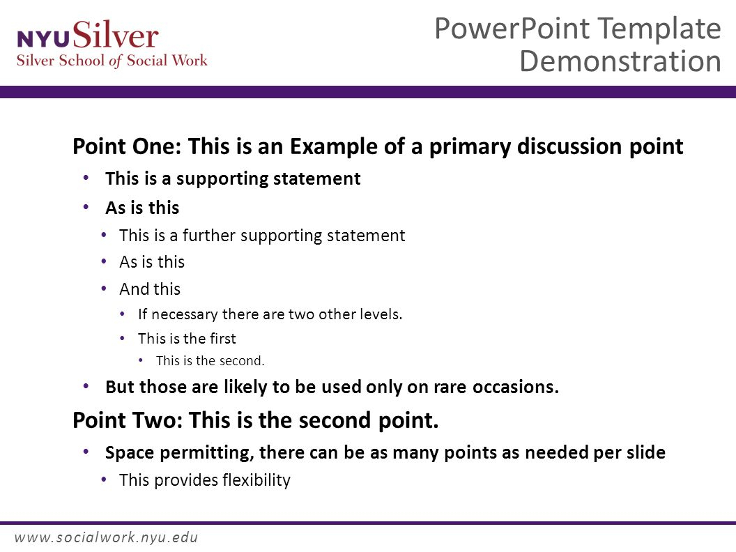 Powerpoint Template Demonstration Dr. John Smith Nyu Silver Pertaining To Nyu Powerpoint Template