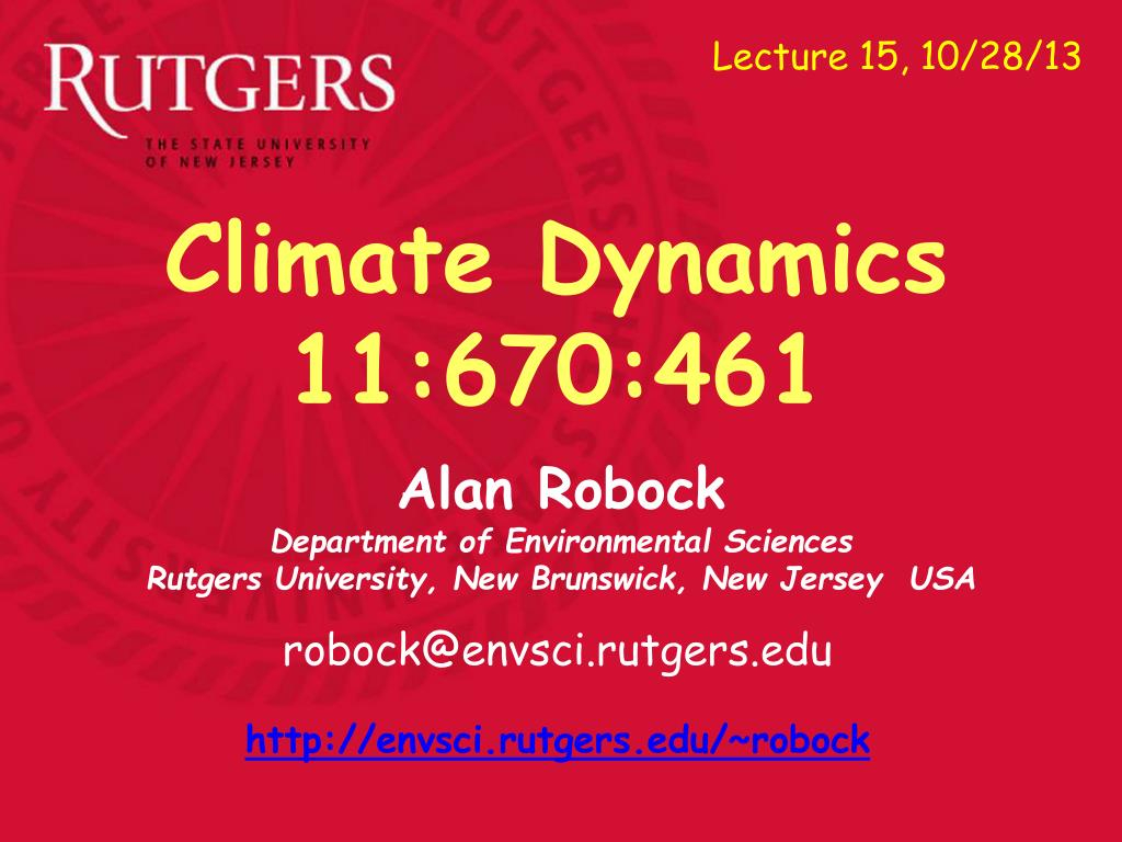Ppt – Alan Robock Department Of Environmental Sciences Inside Rutgers Powerpoint Template