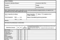 Pre Purchase Building Inspection Report Template within Pre Purchase Building Inspection Report Template