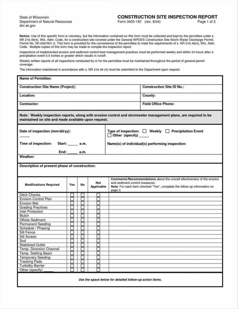 Pre Purchase Building Inspection Report Template Within Pre Purchase Building Inspection Report Template