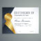 Premium Certificate Of Appreciation Award Design For Professional Award Certificate Template