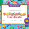 Preschool Certificate | انجليزي | Preschool Certificates Pertaining To Preschool Graduation Certificate Template Free