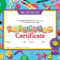 Preschool Certificate | انجليزي | Preschool Certificates With Hayes Certificate Templates