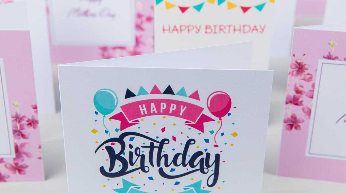 Print Greeting Cards | Custom Greeting Cards | Digital In Indesign Birthday Card Template