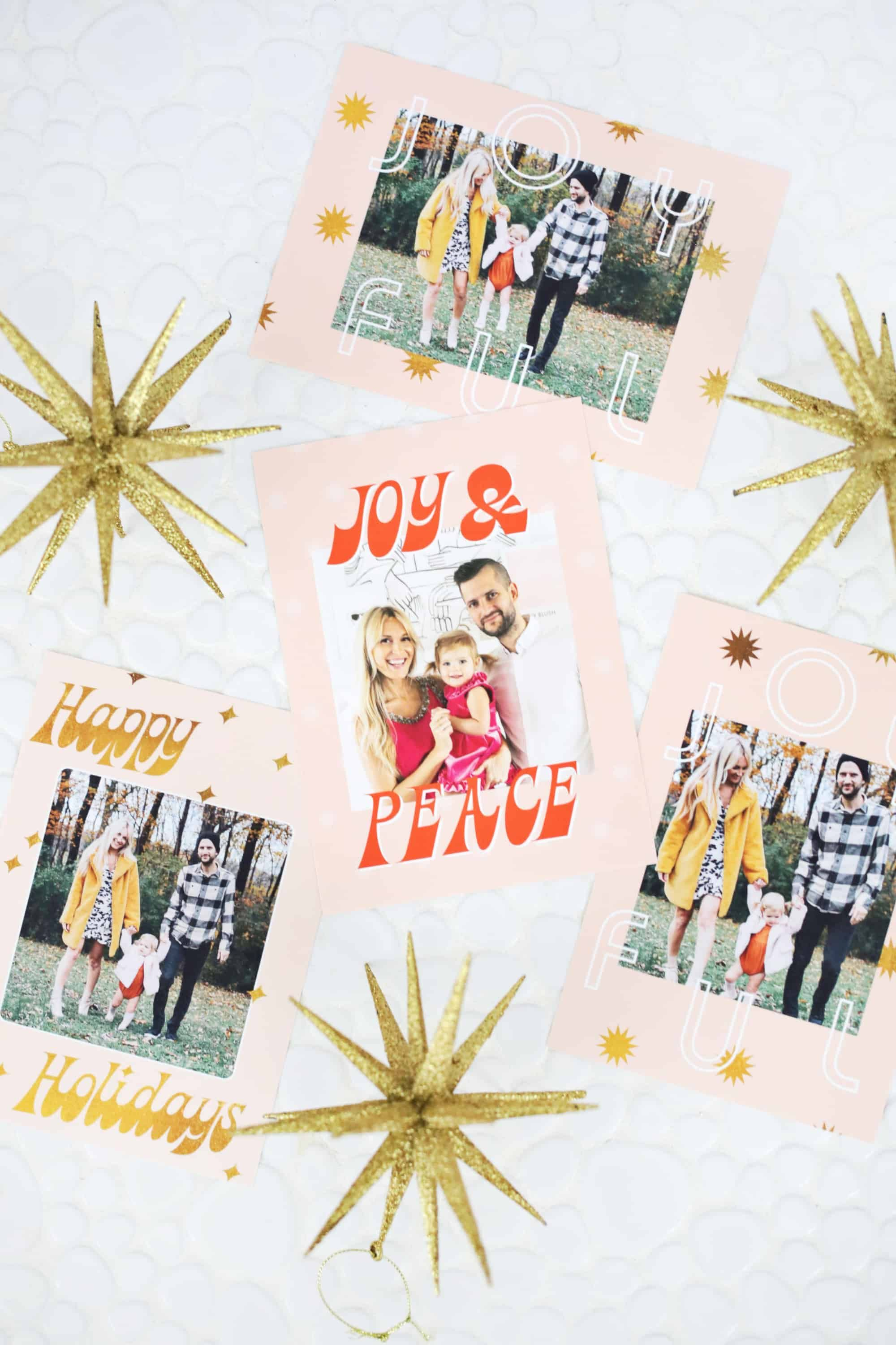 Print Your Own Holiday Cards (Free Template Included | Free Inside Print Your Own Christmas Cards Templates
