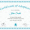 Printable Adoption Certificate Template With Regard To Adoption Certificate Template