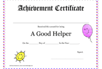 Printable Award Certificates For Teachers | Good Helper inside Free Printable Student Of The Month Certificate Templates