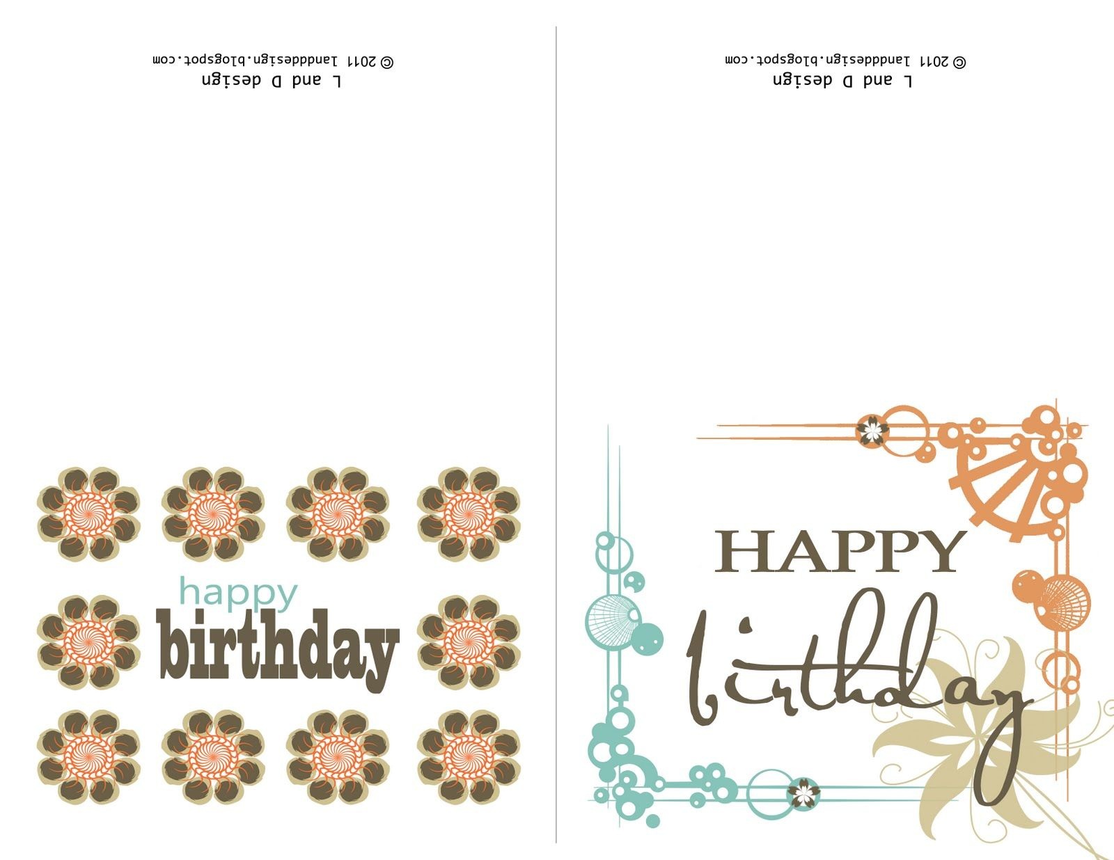 Printable Birthday Cards For Mom | Free Birthday Card With Mom Birthday Card Template