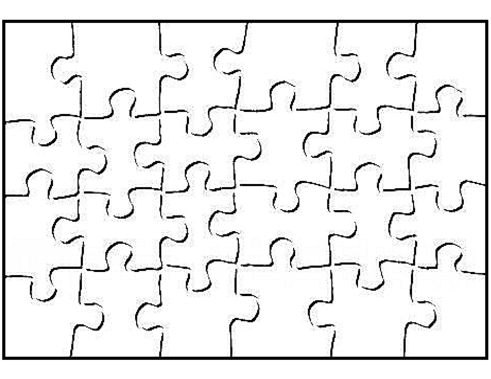 Printable Blank Puzzle Piece Template | School | Puzzle With Blank Jigsaw Piece Template
