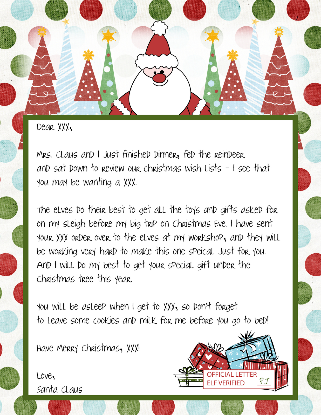 Printable Blank Santa Claus – Free Large Images … | Weddings Throughout Blank Letter From Santa Template