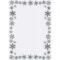 Printable Christmas Border Writing Paper | A5 Snowflake With Regard To Blank Snowflake Template