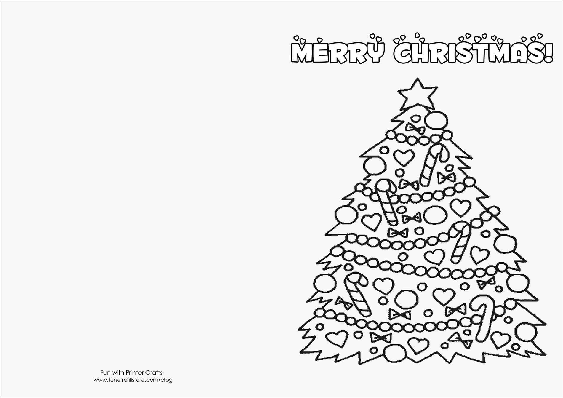 Printable Christmas Cards Templates | Theveliger For Printable Holiday Card Templates