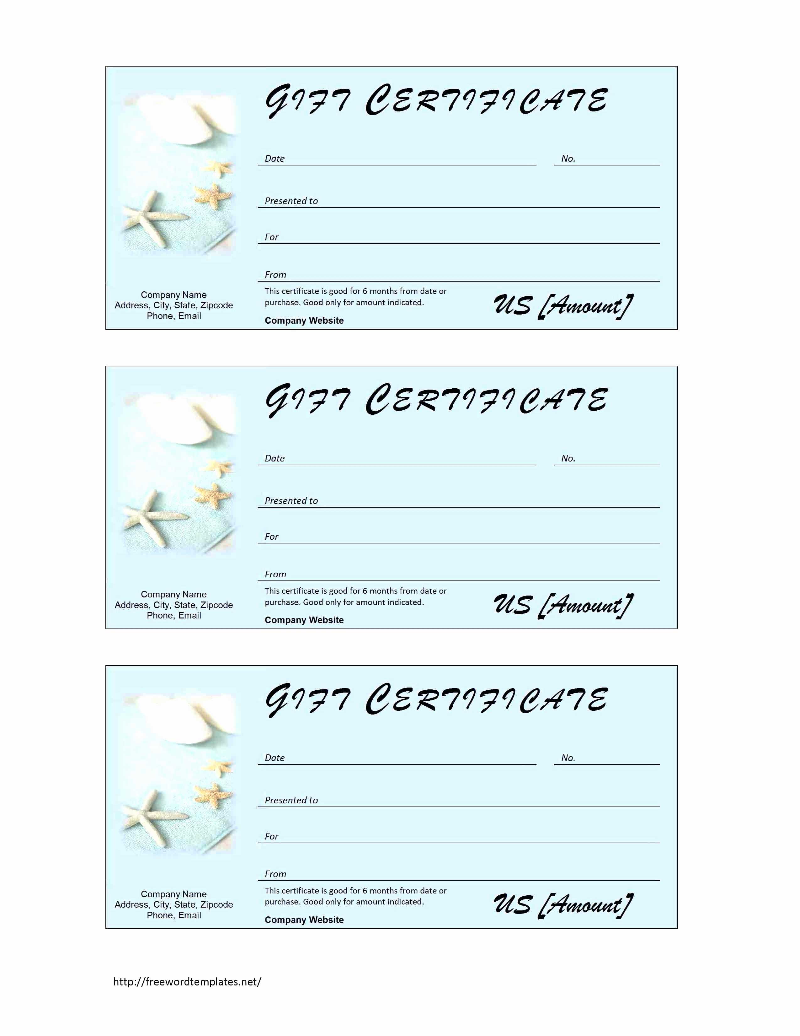 Printable Gift Card Template Of Hair Salon Gift Certificate Throughout Salon Gift Certificate Template