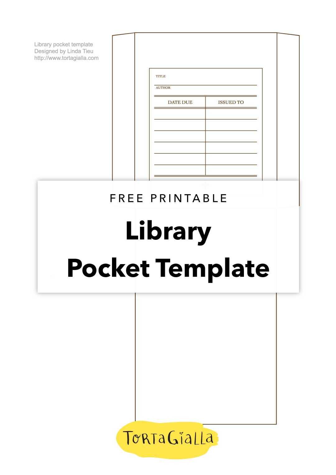 Printable Library Card Template - Free Download | Printables Regarding Library Catalog Card Template