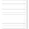 Printable Lined Paper Regarding Ruled Paper Word Template