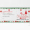 Printable Merry Christmas Gift Certificate Regarding Free Christmas Gift Certificate Templates