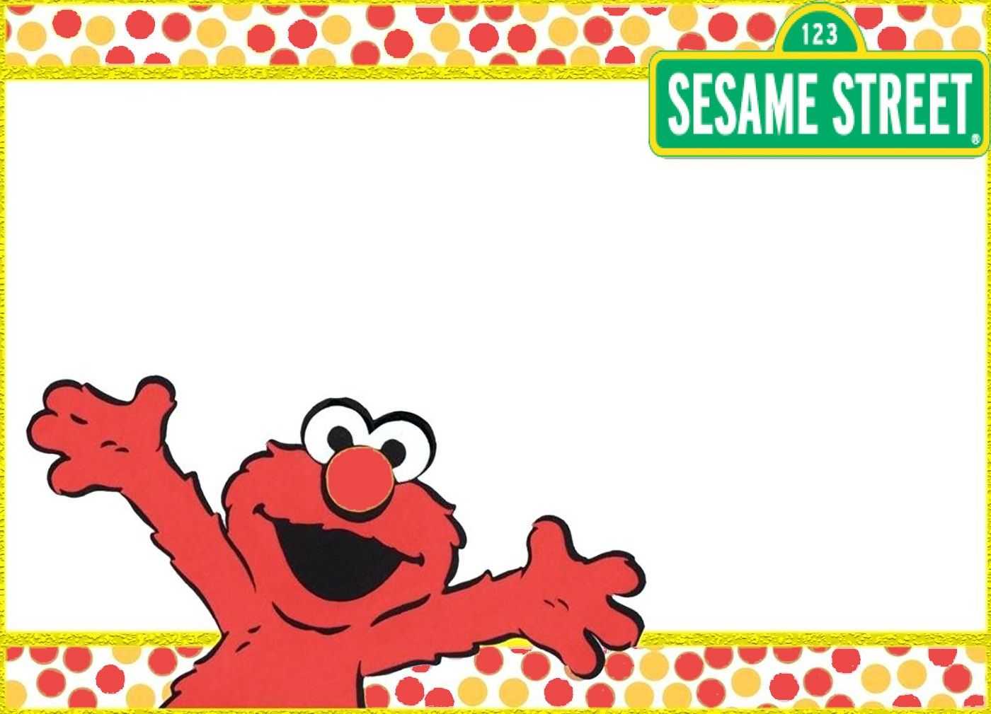 Printable Sesame Street Elmo Invitation Card | Coolest Intended For Elmo Birthday Card Template